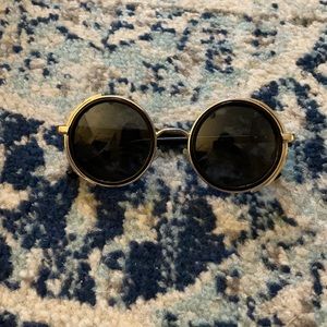 Black and Silver sunglasses